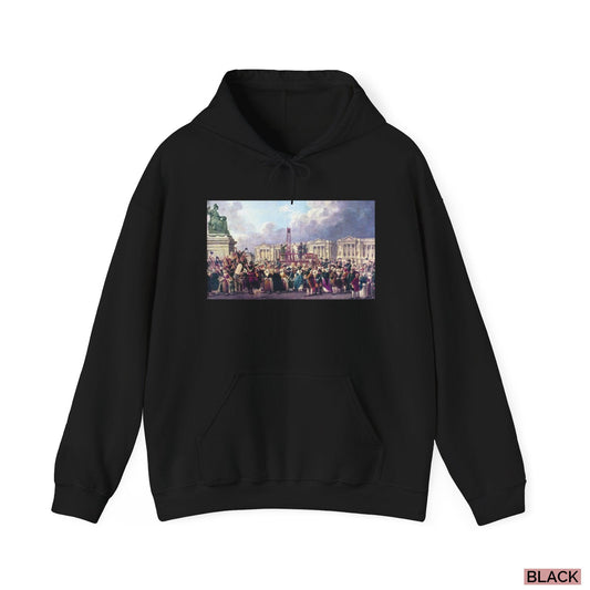 'A Capital Execution, Place de la Révolution' Hoodie