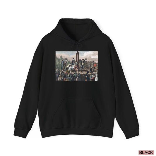 'Execution by Guillotine in the Place de la Révolution' Hoodie
