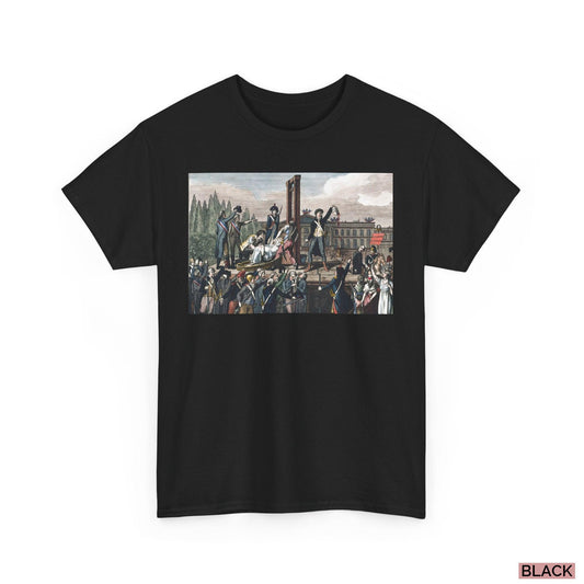 'Execution by Guillotine in the Place de la Révolution' T-shirt